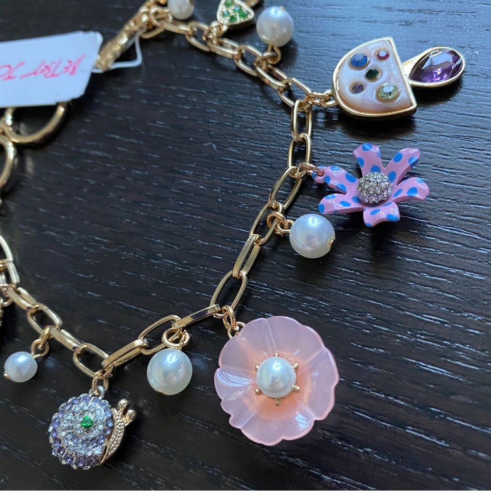 🌱 Betsey Johnson Enchanted Charm Bracelet